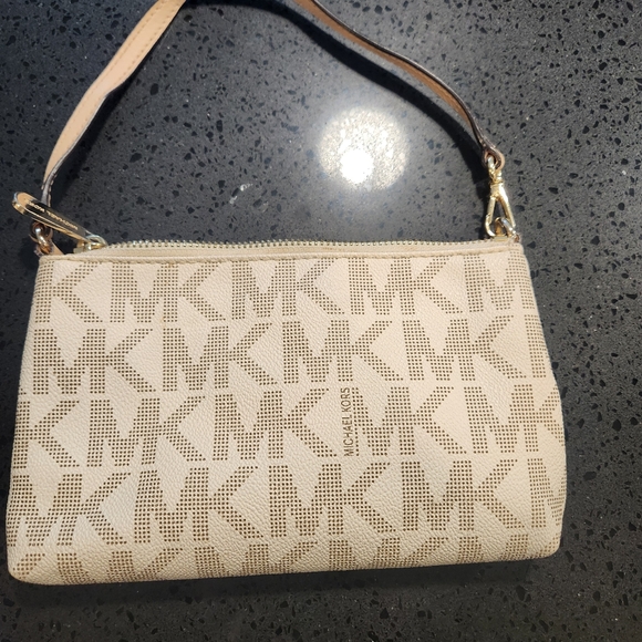Michael Kors Beige Wristlet - Picture 3 of 6